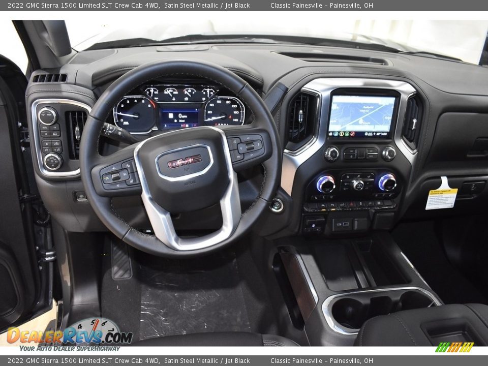 2022 GMC Sierra 1500 Limited SLT Crew Cab 4WD Satin Steel Metallic / Jet Black Photo #11