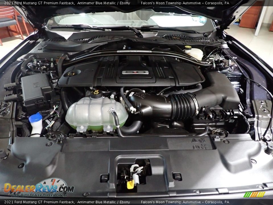 2021 Ford Mustang GT Premium Fastback 5.0 Liter DOHC 32-Valve Ti-VCT V8 Engine Photo #24