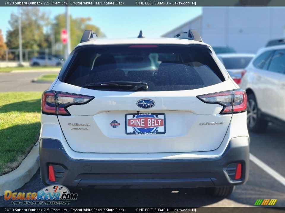 2020 Subaru Outback 2.5i Premium Crystal White Pearl / Slate Black Photo #3