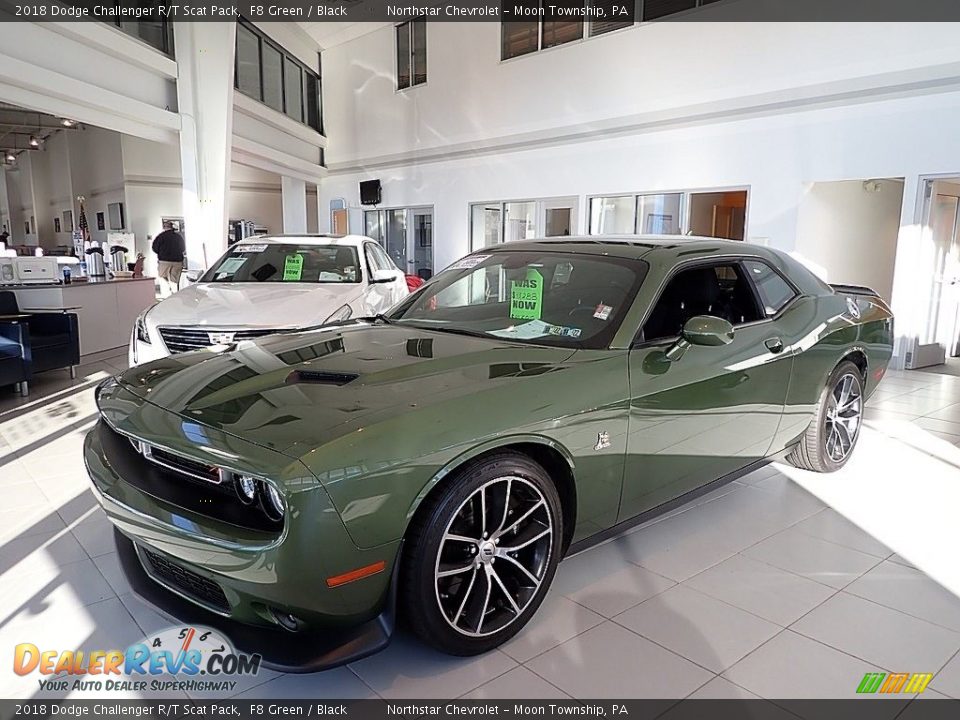 2018 Dodge Challenger R/T Scat Pack F8 Green / Black Photo #1