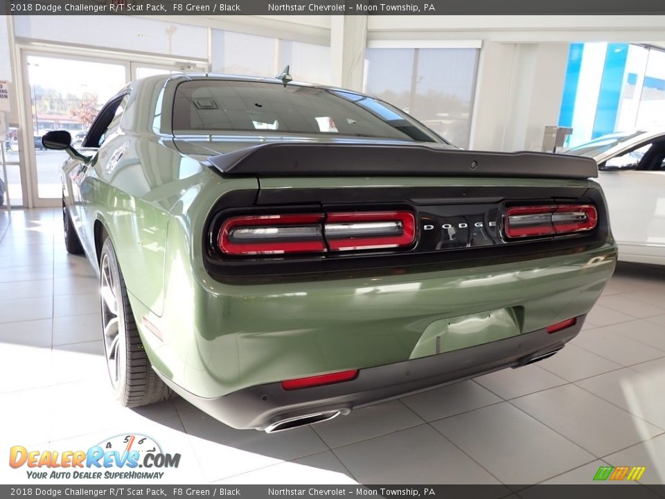 2018 Dodge Challenger R/T Scat Pack F8 Green / Black Photo #5