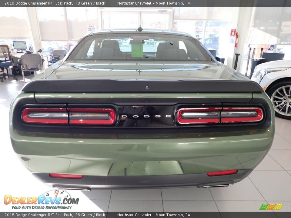 2018 Dodge Challenger R/T Scat Pack F8 Green / Black Photo #6