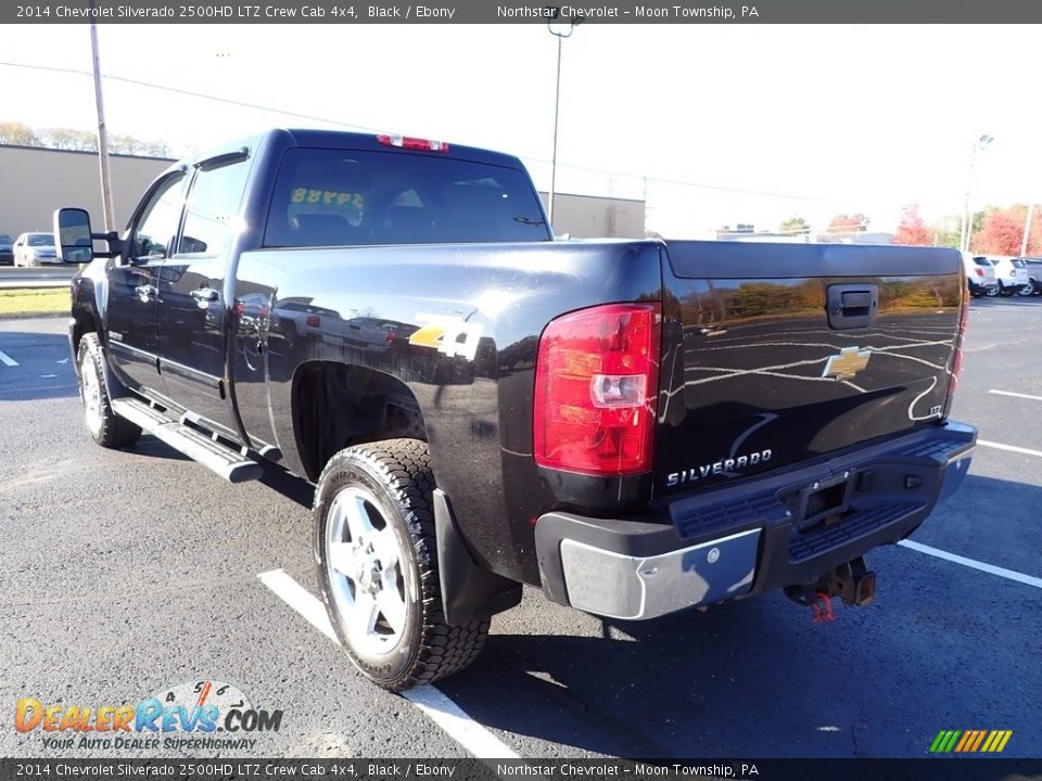 Black 2014 Chevrolet Silverado 2500HD LTZ Crew Cab 4x4 Photo #2