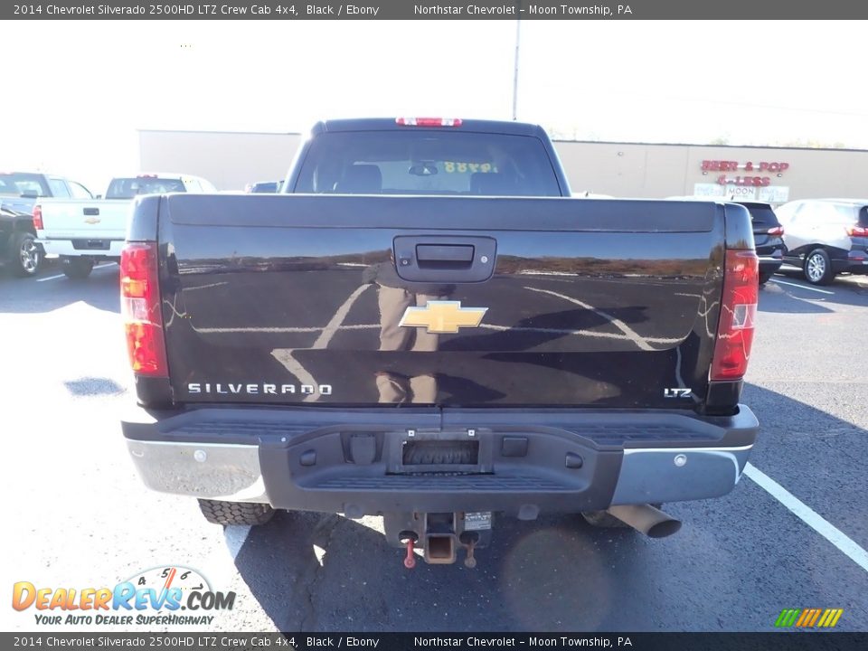 2014 Chevrolet Silverado 2500HD LTZ Crew Cab 4x4 Black / Ebony Photo #3