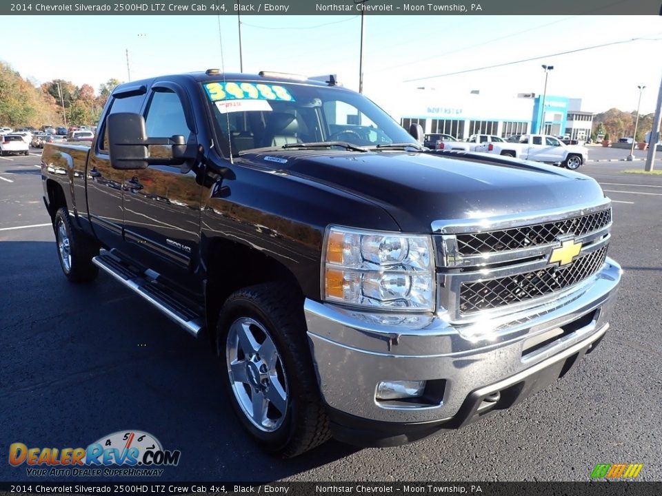 Black 2014 Chevrolet Silverado 2500HD LTZ Crew Cab 4x4 Photo #5