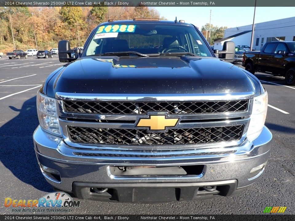 2014 Chevrolet Silverado 2500HD LTZ Crew Cab 4x4 Black / Ebony Photo #6