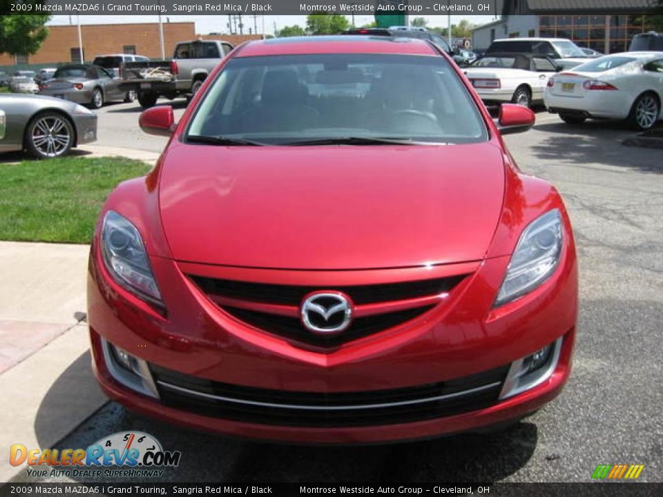 2009 Mazda MAZDA6 i Grand Touring Sangria Red Mica / Black Photo #4