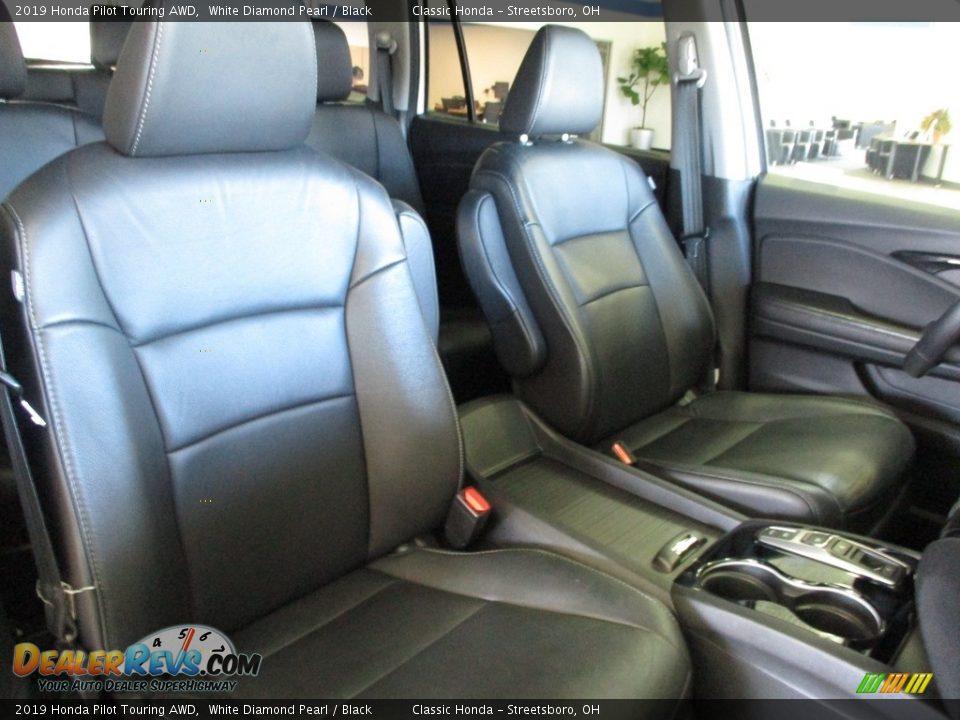 2019 Honda Pilot Touring AWD White Diamond Pearl / Black Photo #20