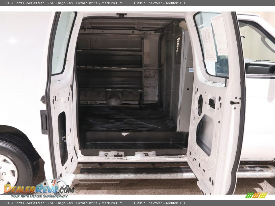 2014 Ford E-Series Van E250 Cargo Van Oxford White / Medium Flint Photo #11