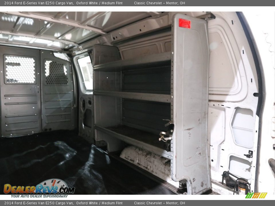 2014 Ford E-Series Van E250 Cargo Van Oxford White / Medium Flint Photo #16