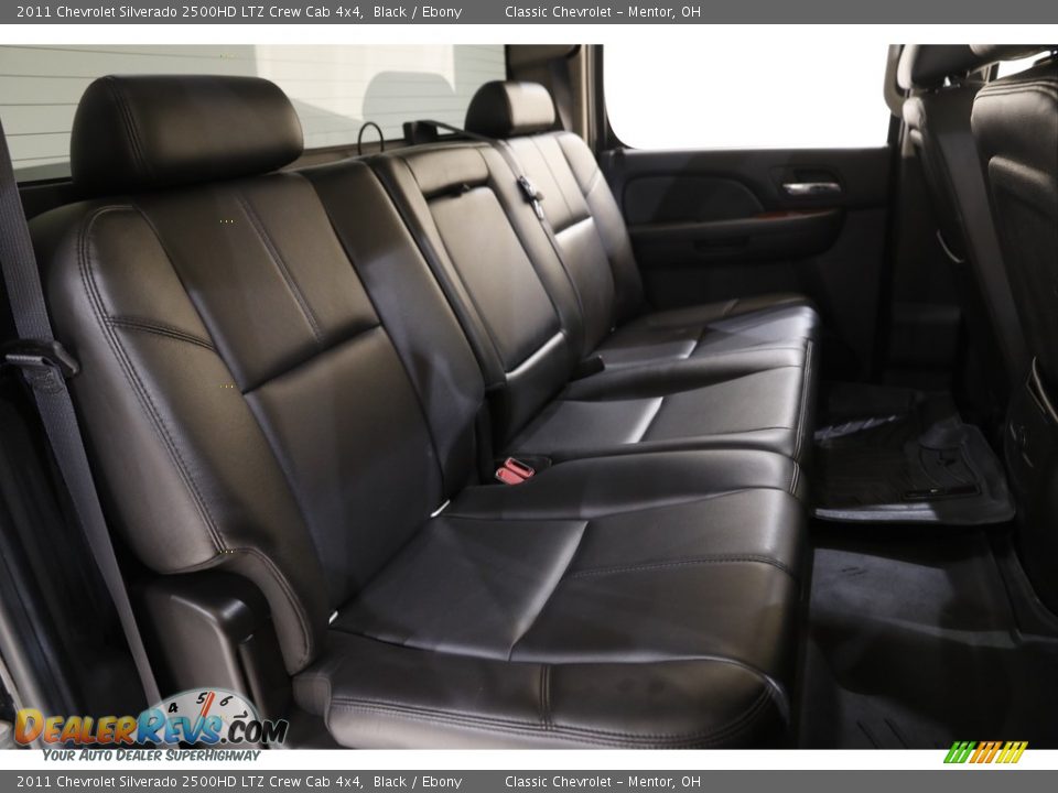 2011 Chevrolet Silverado 2500HD LTZ Crew Cab 4x4 Black / Ebony Photo #13