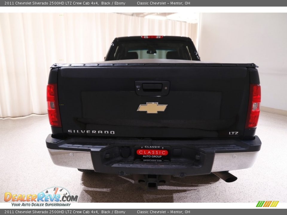 2011 Chevrolet Silverado 2500HD LTZ Crew Cab 4x4 Black / Ebony Photo #15