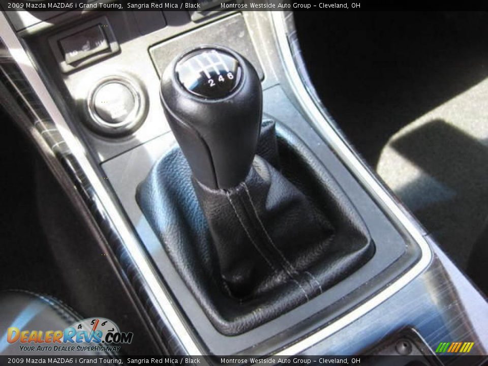 2009 Mazda MAZDA6 i Grand Touring Sangria Red Mica / Black Photo #16