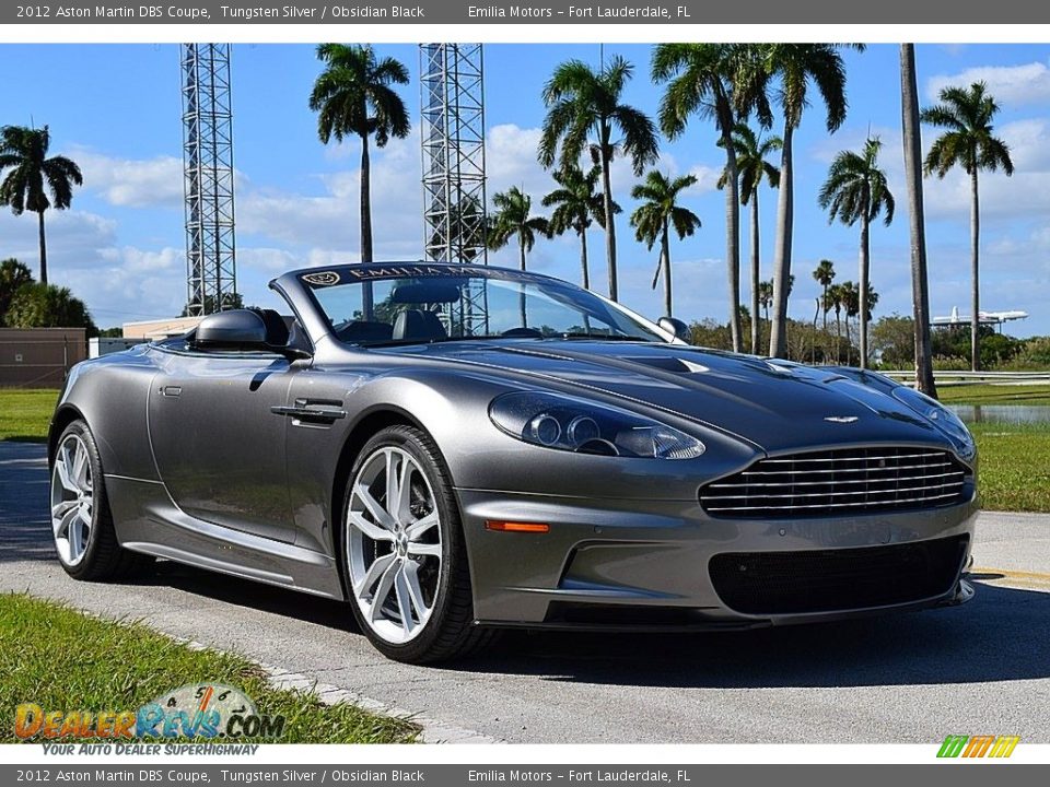 Front 3/4 View of 2012 Aston Martin DBS Coupe Photo #2