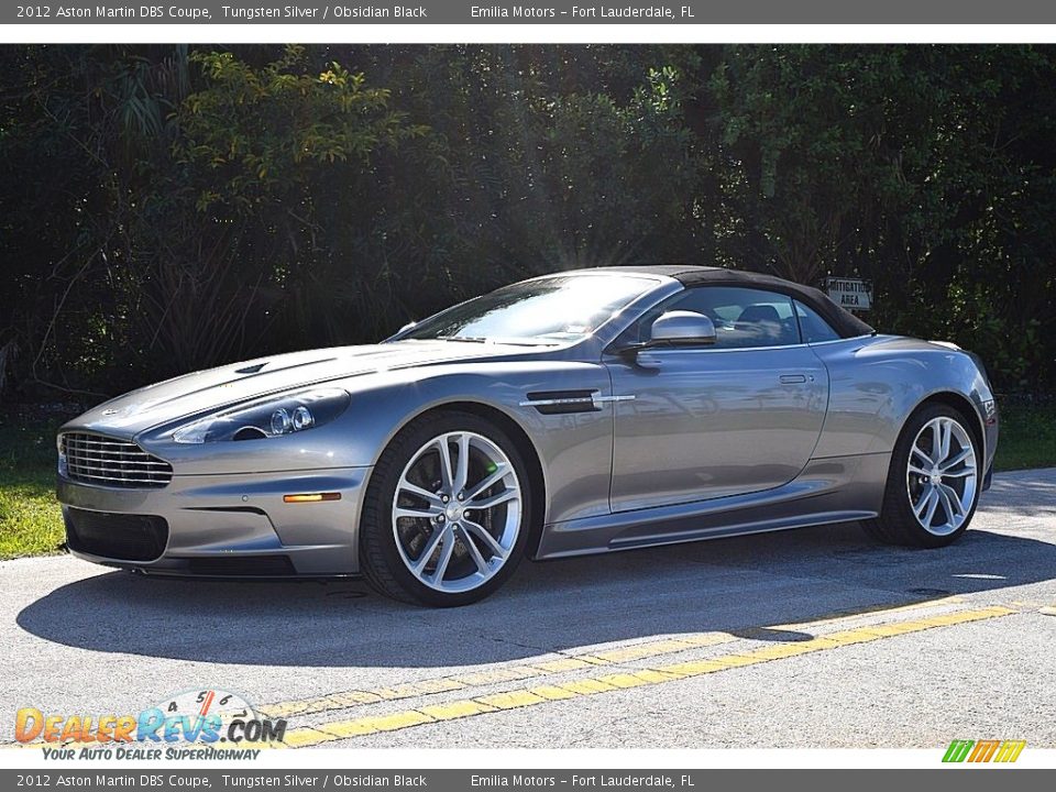 Tungsten Silver 2012 Aston Martin DBS Coupe Photo #12