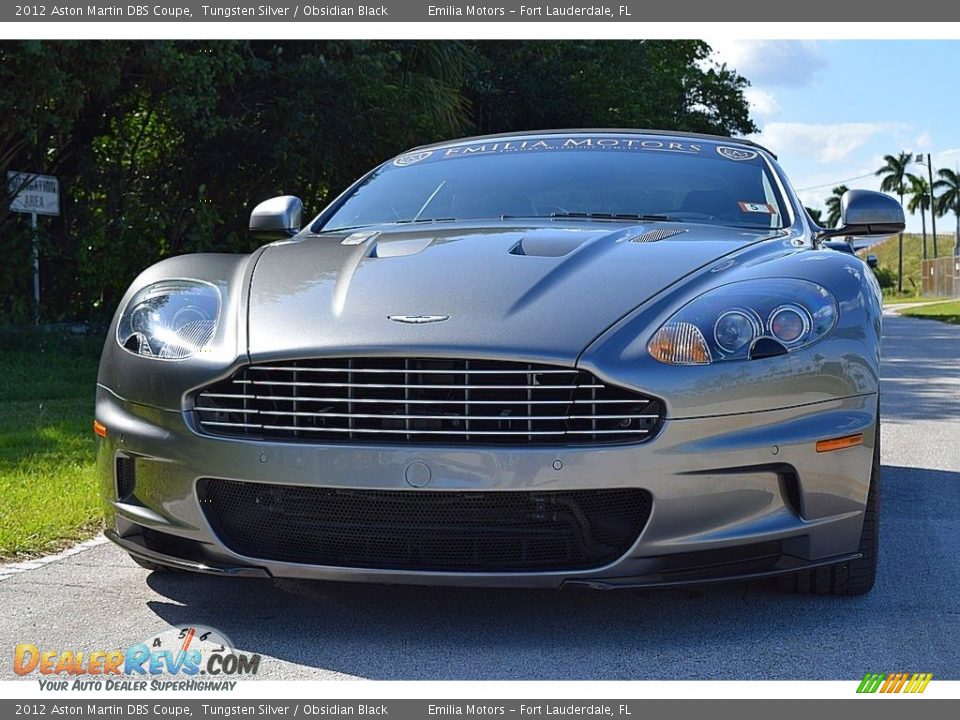 Tungsten Silver 2012 Aston Martin DBS Coupe Photo #13