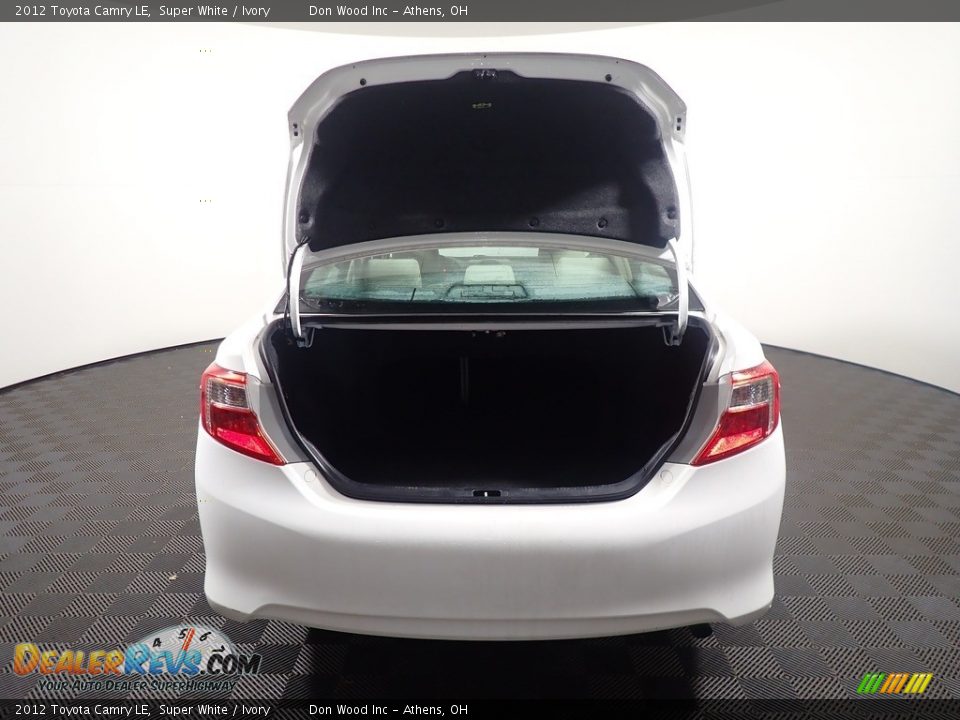 2012 Toyota Camry LE Super White / Ivory Photo #13