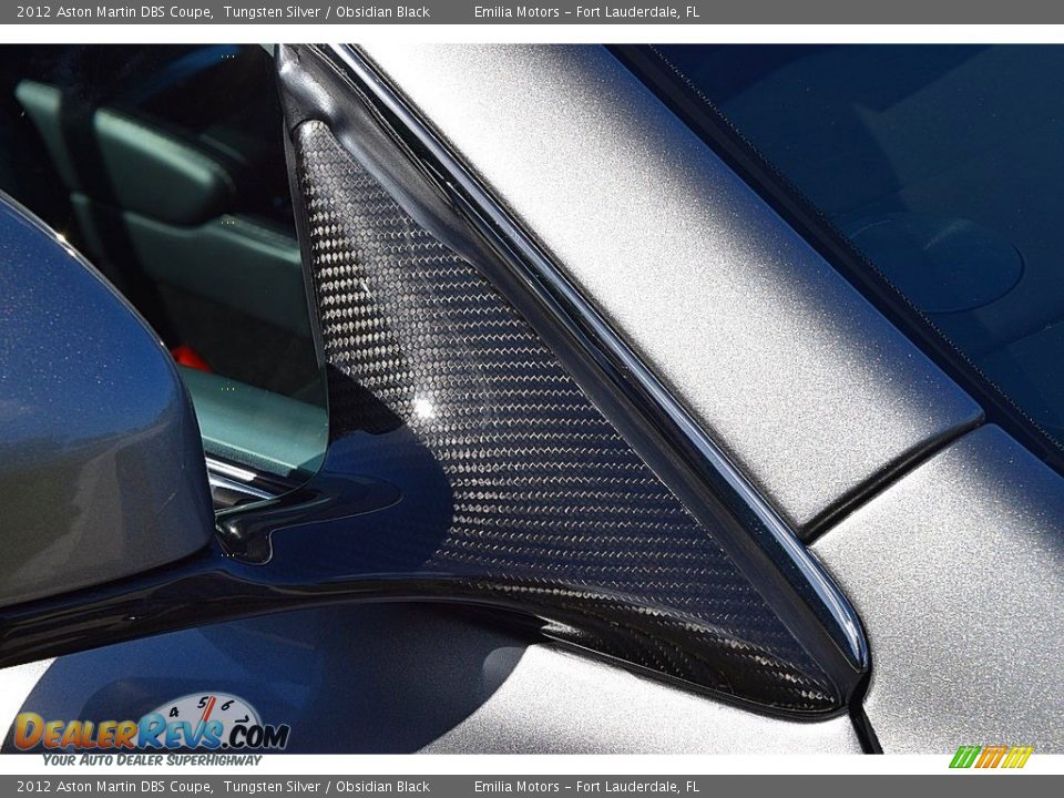 2012 Aston Martin DBS Coupe Tungsten Silver / Obsidian Black Photo #24