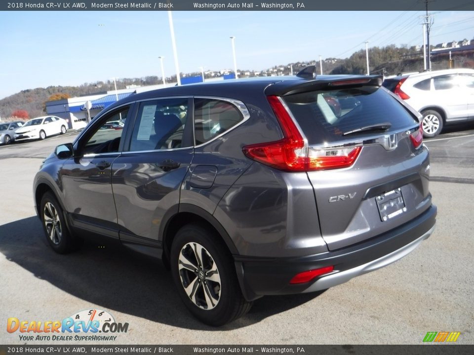 2018 Honda CR-V LX AWD Modern Steel Metallic / Black Photo #6