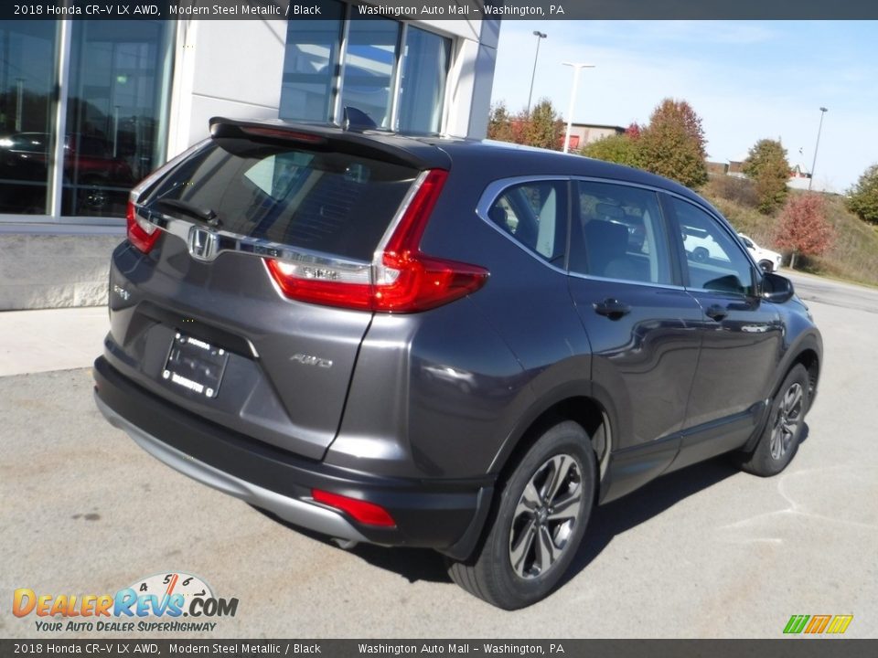 2018 Honda CR-V LX AWD Modern Steel Metallic / Black Photo #8