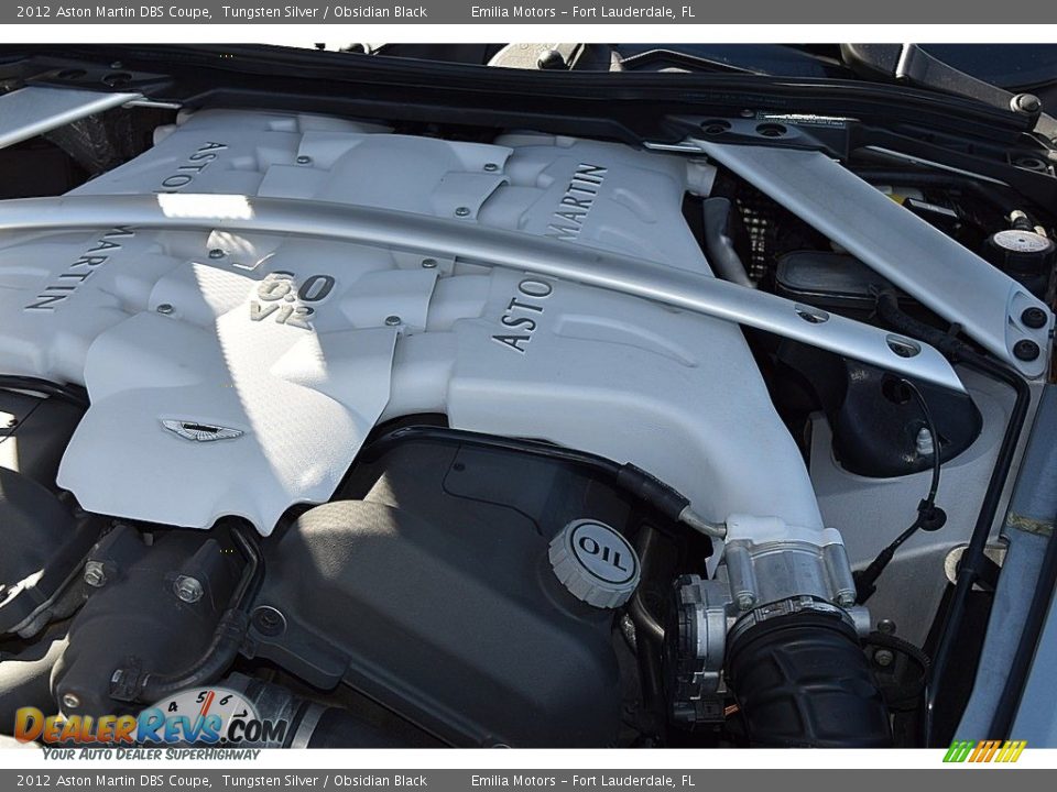 2012 Aston Martin DBS Coupe 6.0 Liter DOHC 48-Valve V12 Engine Photo #49