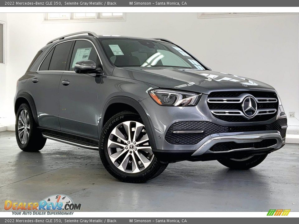 2022 Mercedes-Benz GLE 350 Selenite Gray Metallic / Black Photo #12