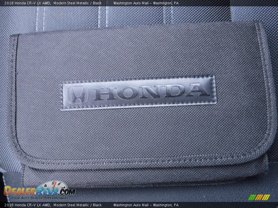 2018 Honda CR-V LX AWD Modern Steel Metallic / Black Photo #26