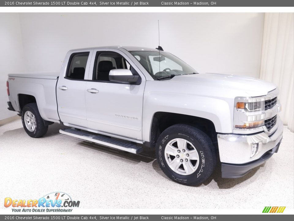 Silver Ice Metallic 2016 Chevrolet Silverado 1500 LT Double Cab 4x4 Photo #1