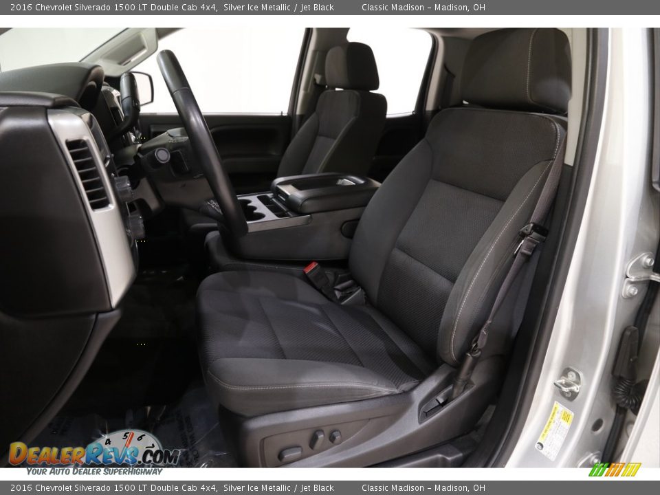 Front Seat of 2016 Chevrolet Silverado 1500 LT Double Cab 4x4 Photo #5