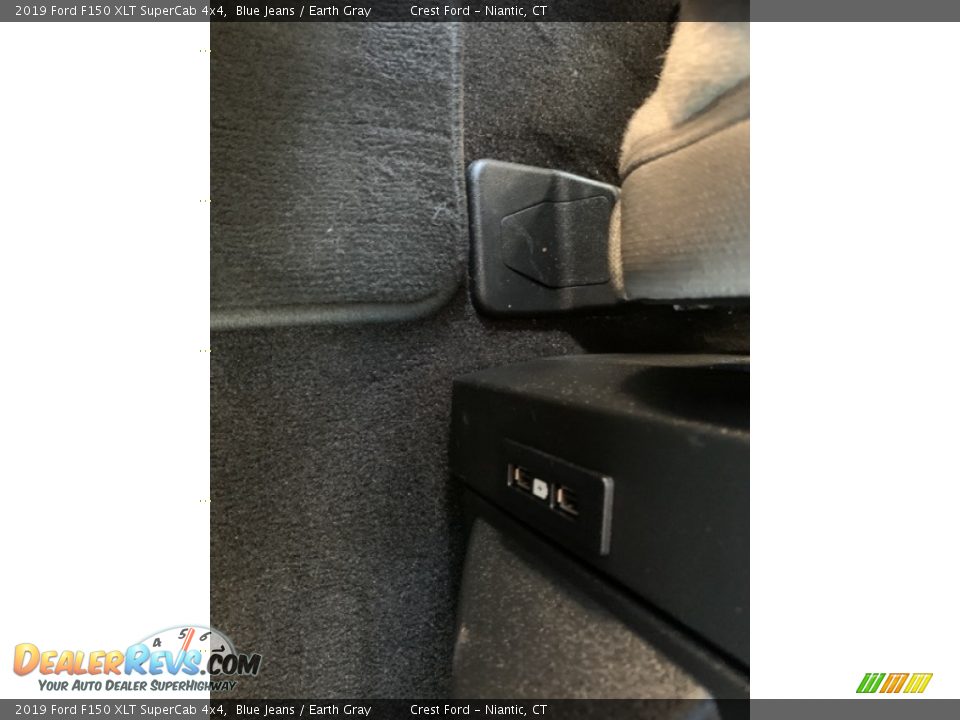 2019 Ford F150 XLT SuperCab 4x4 Blue Jeans / Earth Gray Photo #22