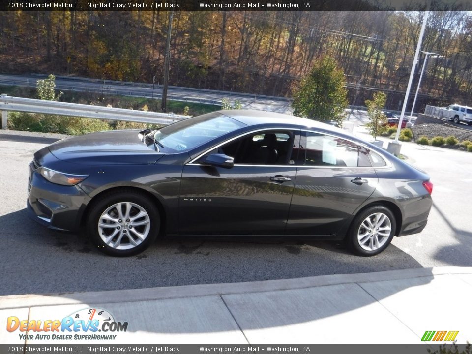 2018 Chevrolet Malibu LT Nightfall Gray Metallic / Jet Black Photo #11