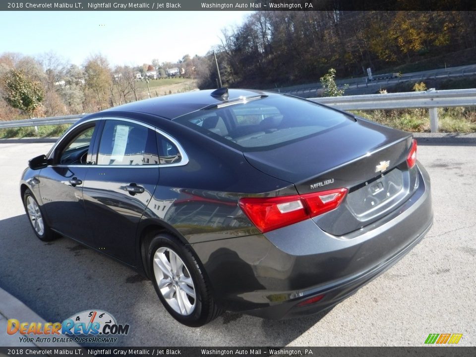 2018 Chevrolet Malibu LT Nightfall Gray Metallic / Jet Black Photo #12