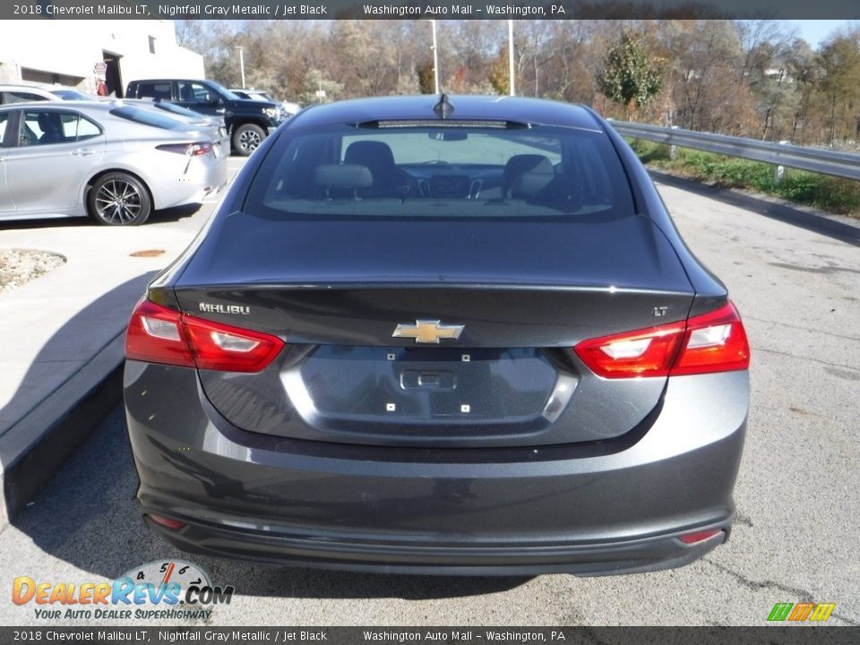 2018 Chevrolet Malibu LT Nightfall Gray Metallic / Jet Black Photo #13