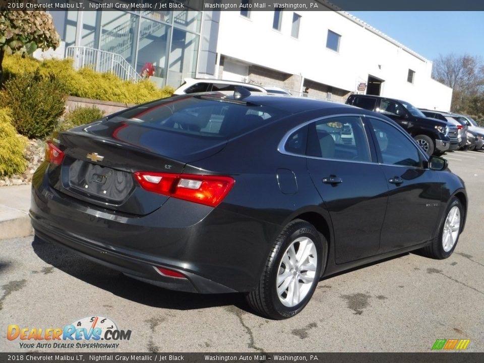 2018 Chevrolet Malibu LT Nightfall Gray Metallic / Jet Black Photo #14