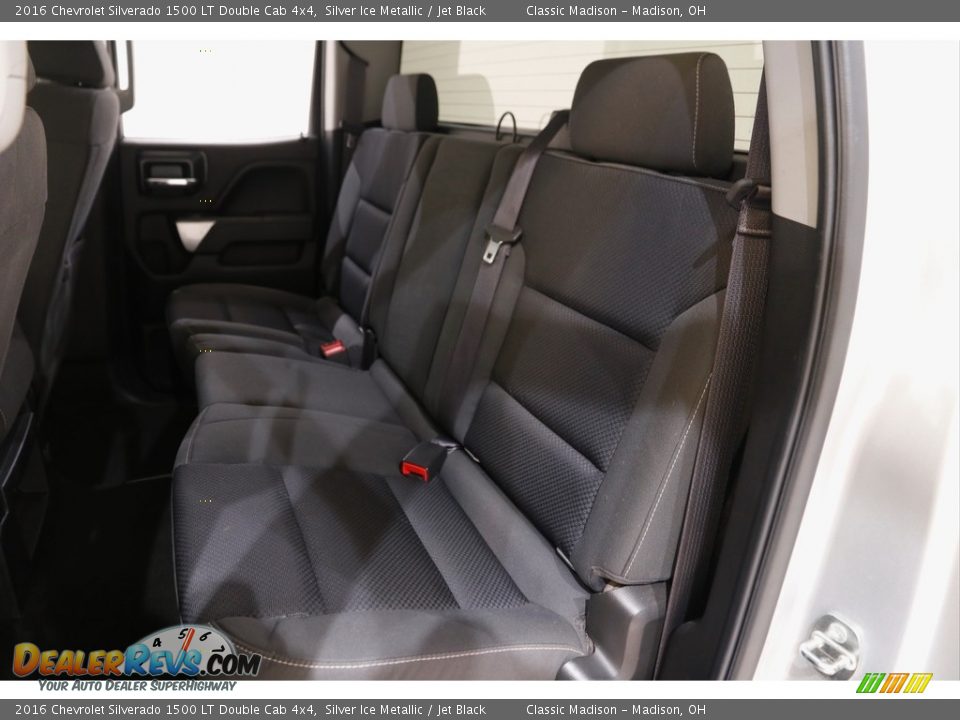Rear Seat of 2016 Chevrolet Silverado 1500 LT Double Cab 4x4 Photo #17