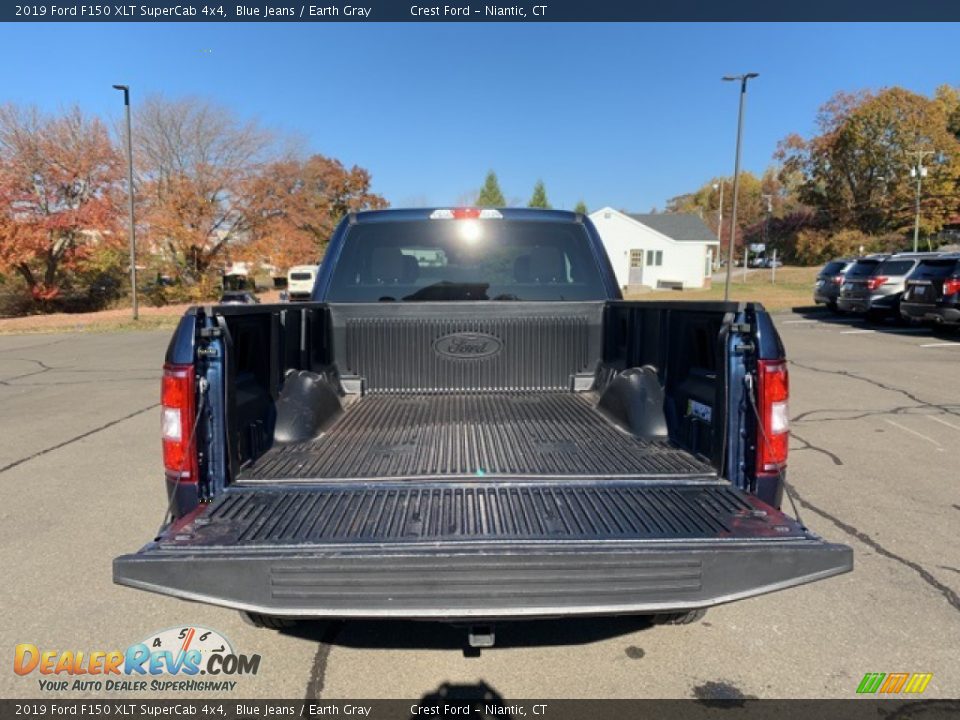 2019 Ford F150 XLT SuperCab 4x4 Blue Jeans / Earth Gray Photo #30