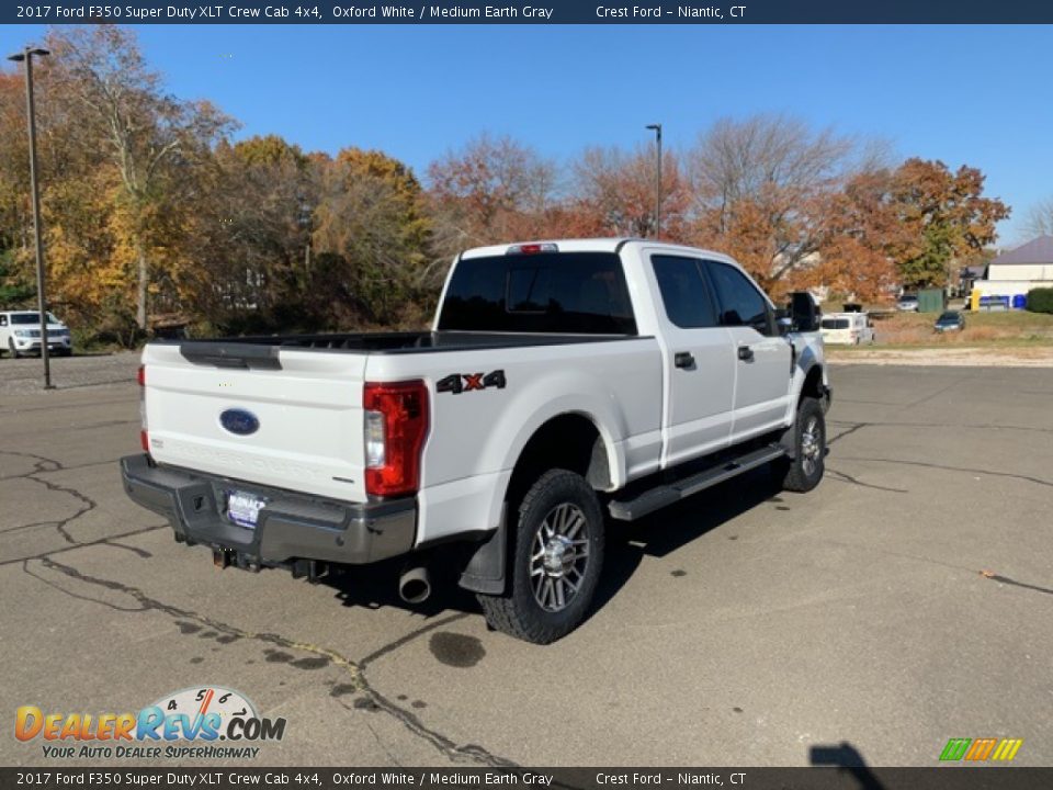 Oxford White 2017 Ford F350 Super Duty XLT Crew Cab 4x4 Photo #4