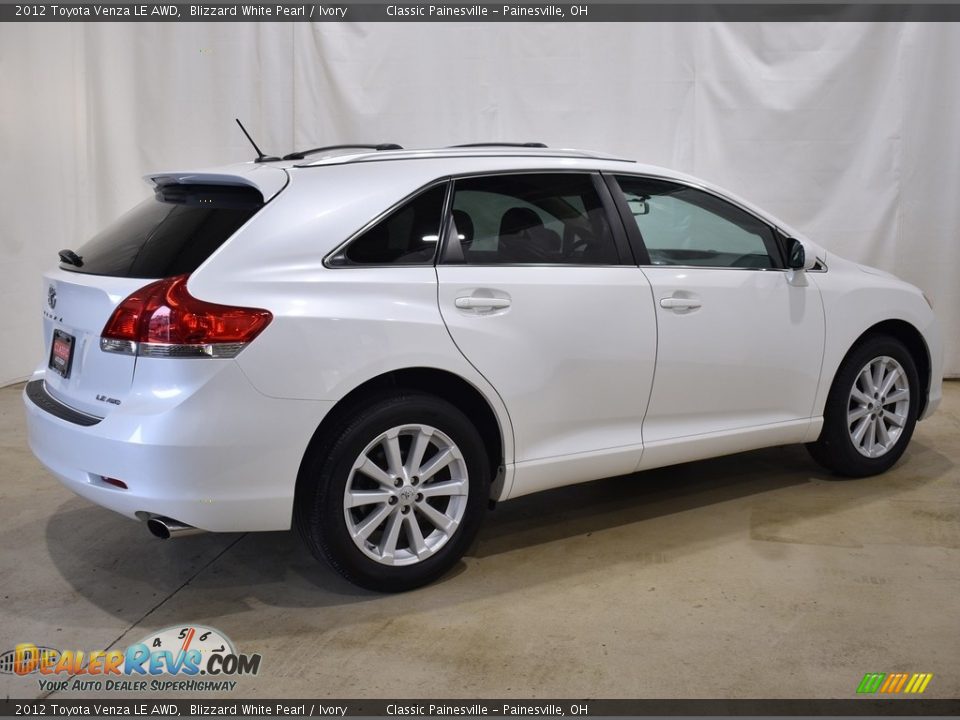 2012 Toyota Venza LE AWD Blizzard White Pearl / Ivory Photo #2