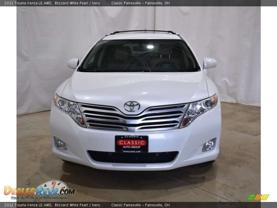 2012 Toyota Venza LE AWD Blizzard White Pearl / Ivory Photo #4