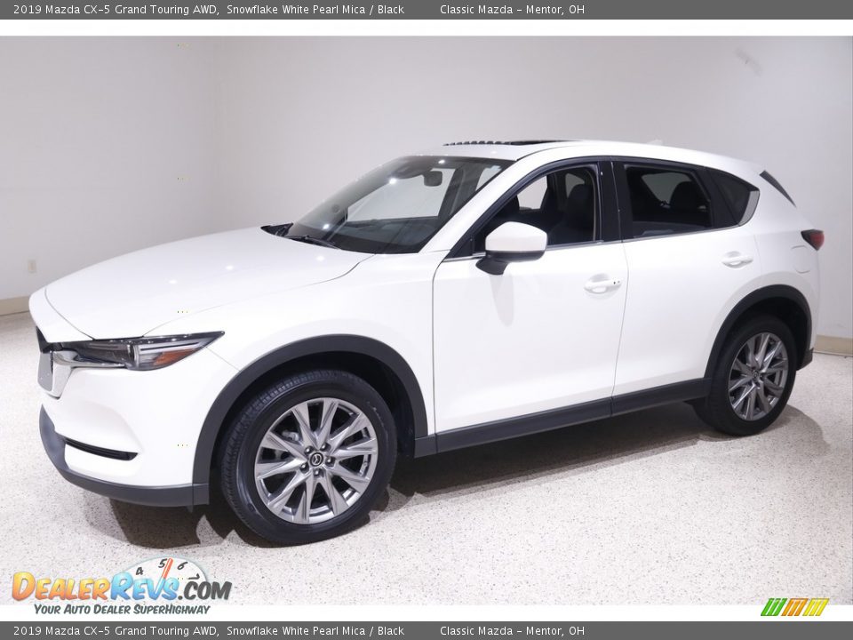 2019 Mazda CX-5 Grand Touring AWD Snowflake White Pearl Mica / Black Photo #3