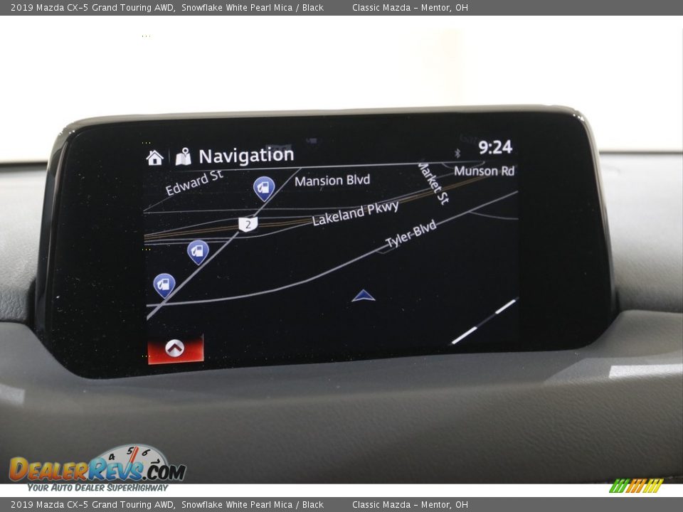 2019 Mazda CX-5 Grand Touring AWD Snowflake White Pearl Mica / Black Photo #10