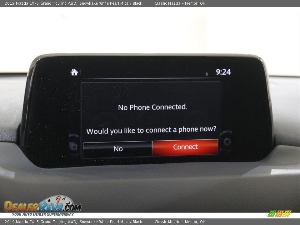 2019 Mazda CX-5 Grand Touring AWD Snowflake White Pearl Mica / Black Photo #11