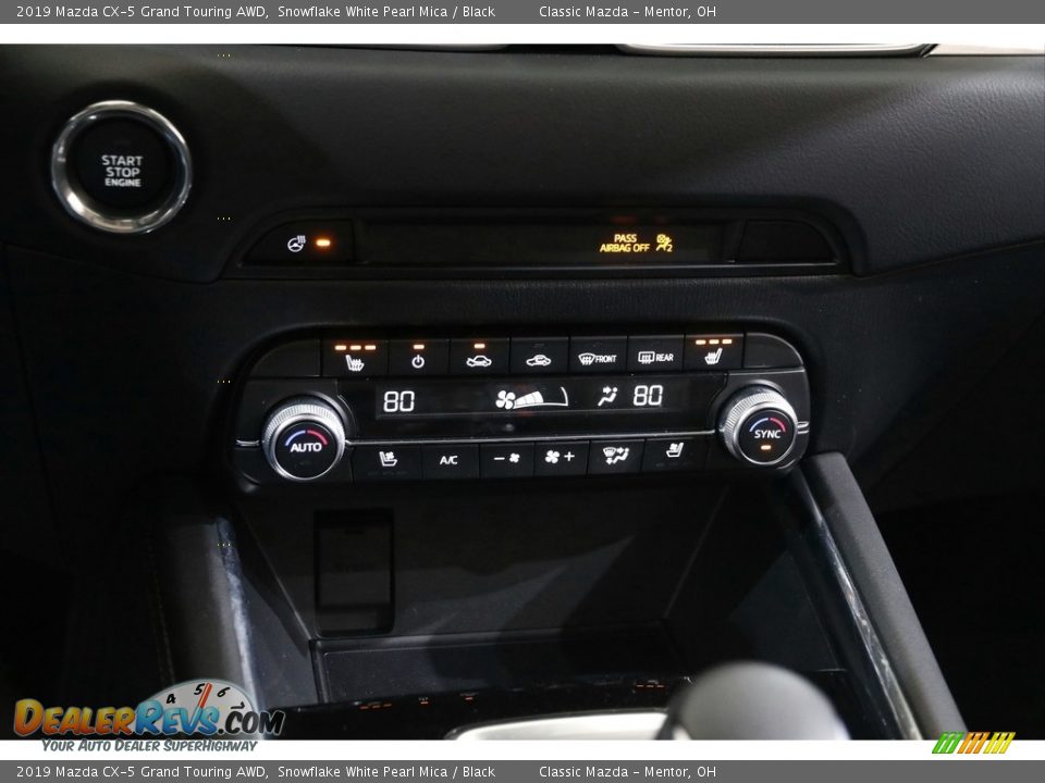 2019 Mazda CX-5 Grand Touring AWD Snowflake White Pearl Mica / Black Photo #13