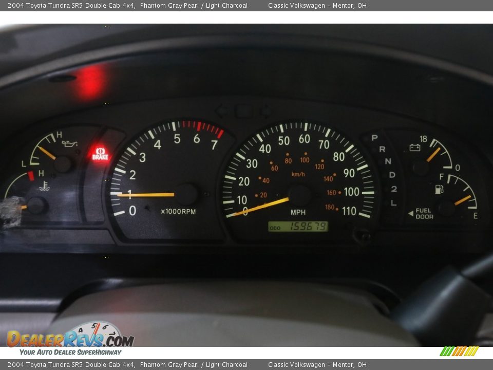 2004 Toyota Tundra SR5 Double Cab 4x4 Phantom Gray Pearl / Light Charcoal Photo #8