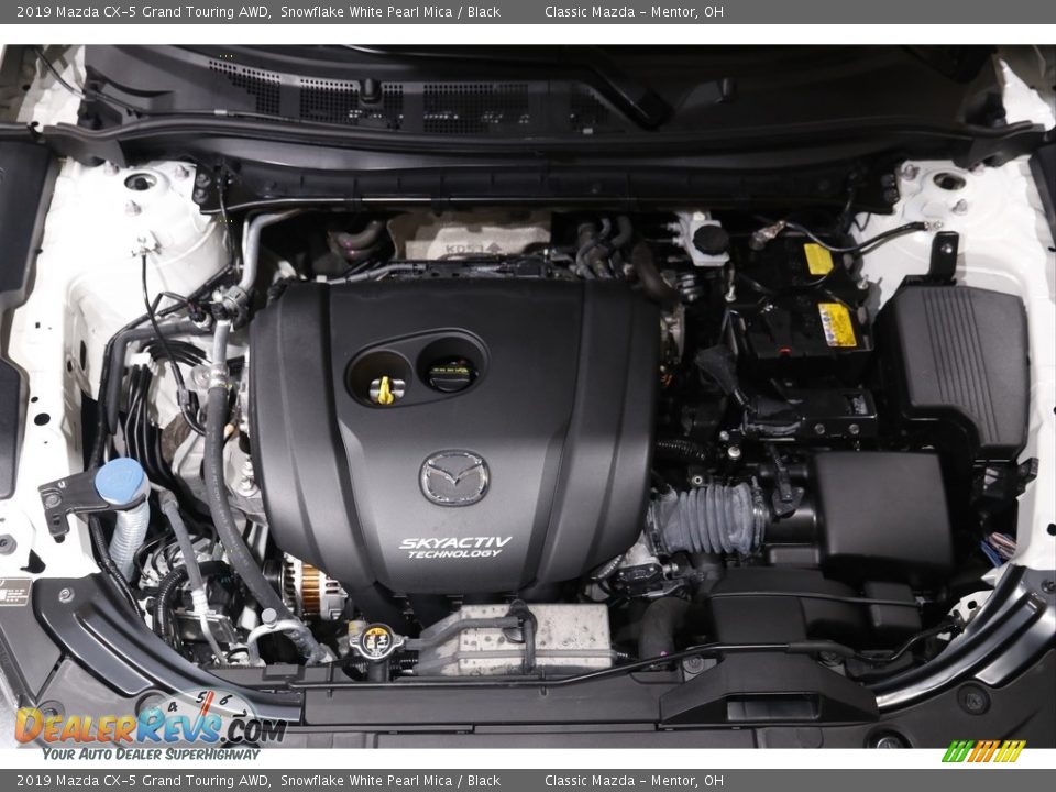 2019 Mazda CX-5 Grand Touring AWD Snowflake White Pearl Mica / Black Photo #19
