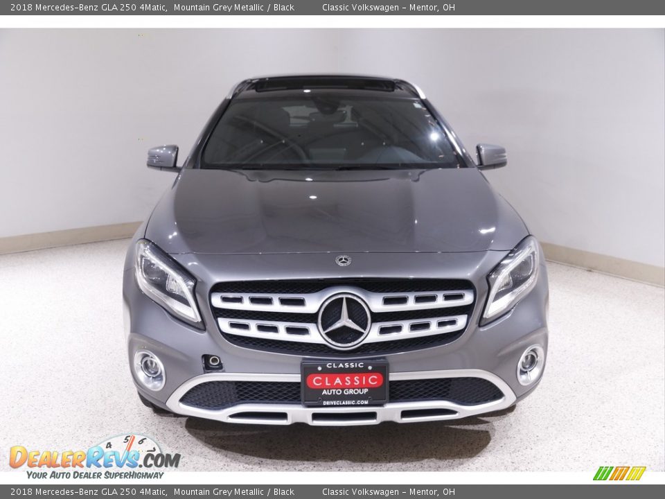 2018 Mercedes-Benz GLA 250 4Matic Mountain Grey Metallic / Black Photo #2