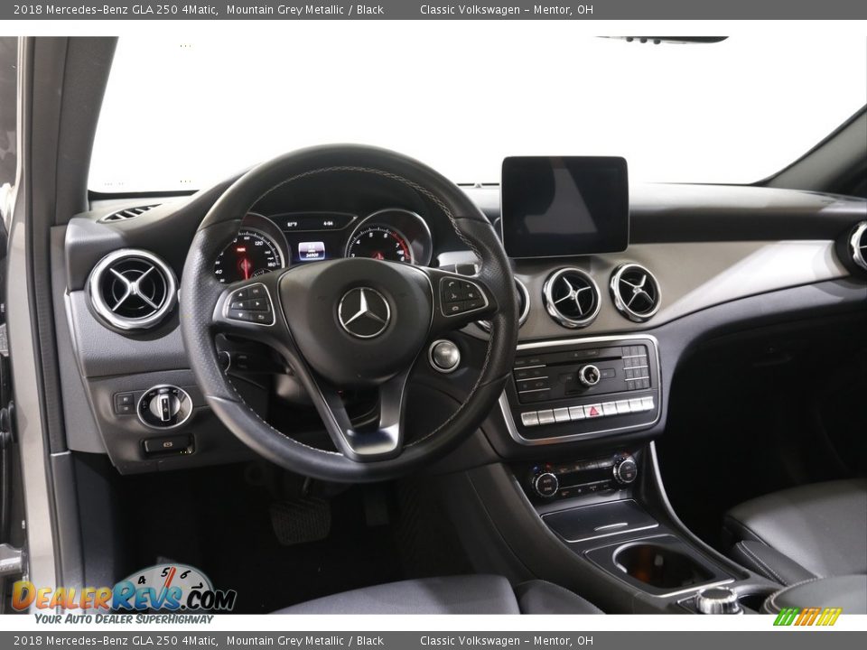 2018 Mercedes-Benz GLA 250 4Matic Mountain Grey Metallic / Black Photo #6