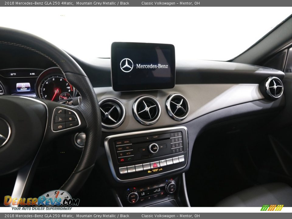 2018 Mercedes-Benz GLA 250 4Matic Mountain Grey Metallic / Black Photo #9