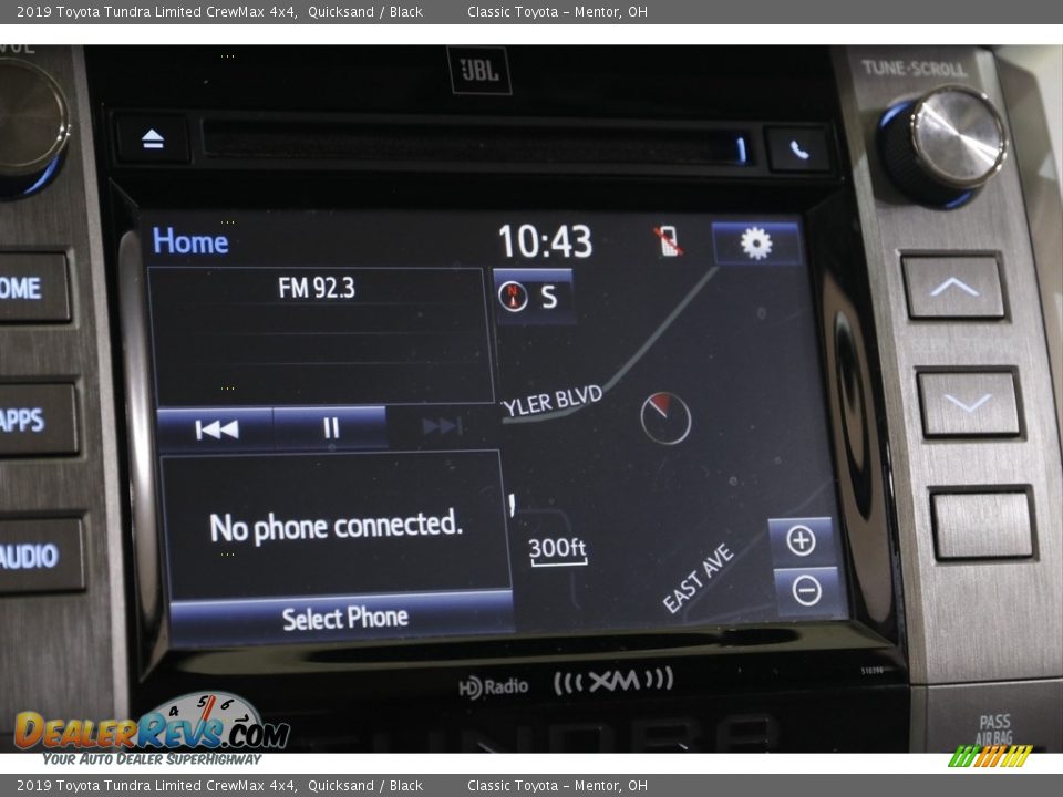 2019 Toyota Tundra Limited CrewMax 4x4 Quicksand / Black Photo #10