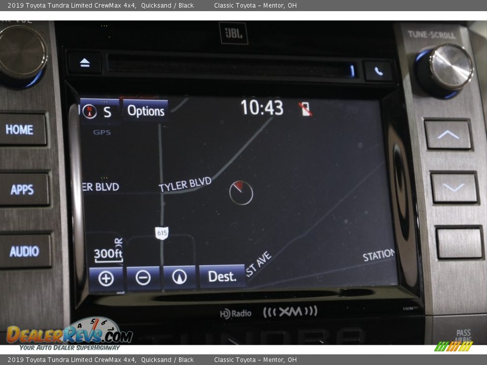 2019 Toyota Tundra Limited CrewMax 4x4 Quicksand / Black Photo #11